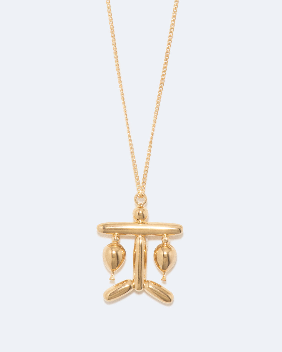 Classicworks™ Libra Zodiac Balloon - Gold Plated Pendant