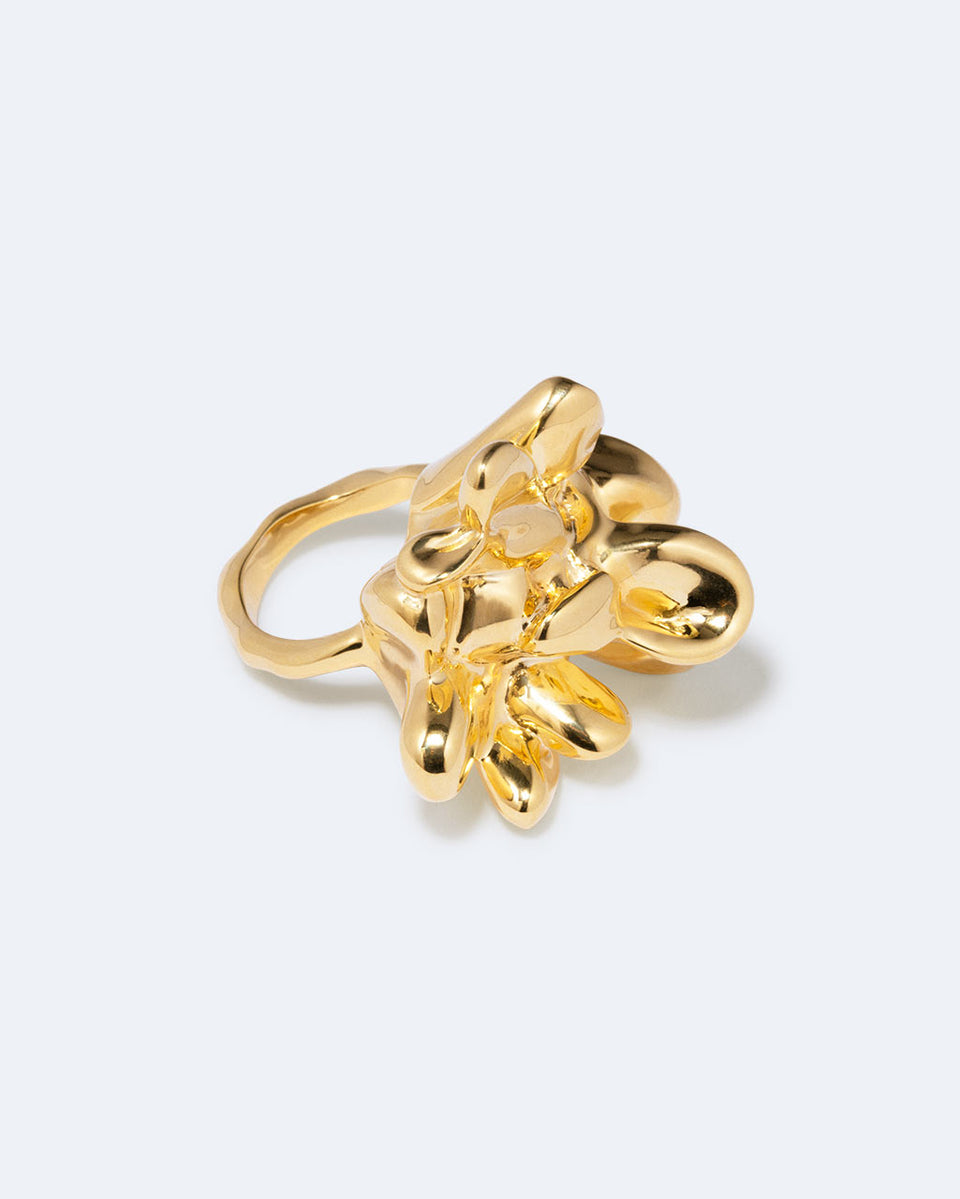 General Strike - Gold Plated Ring