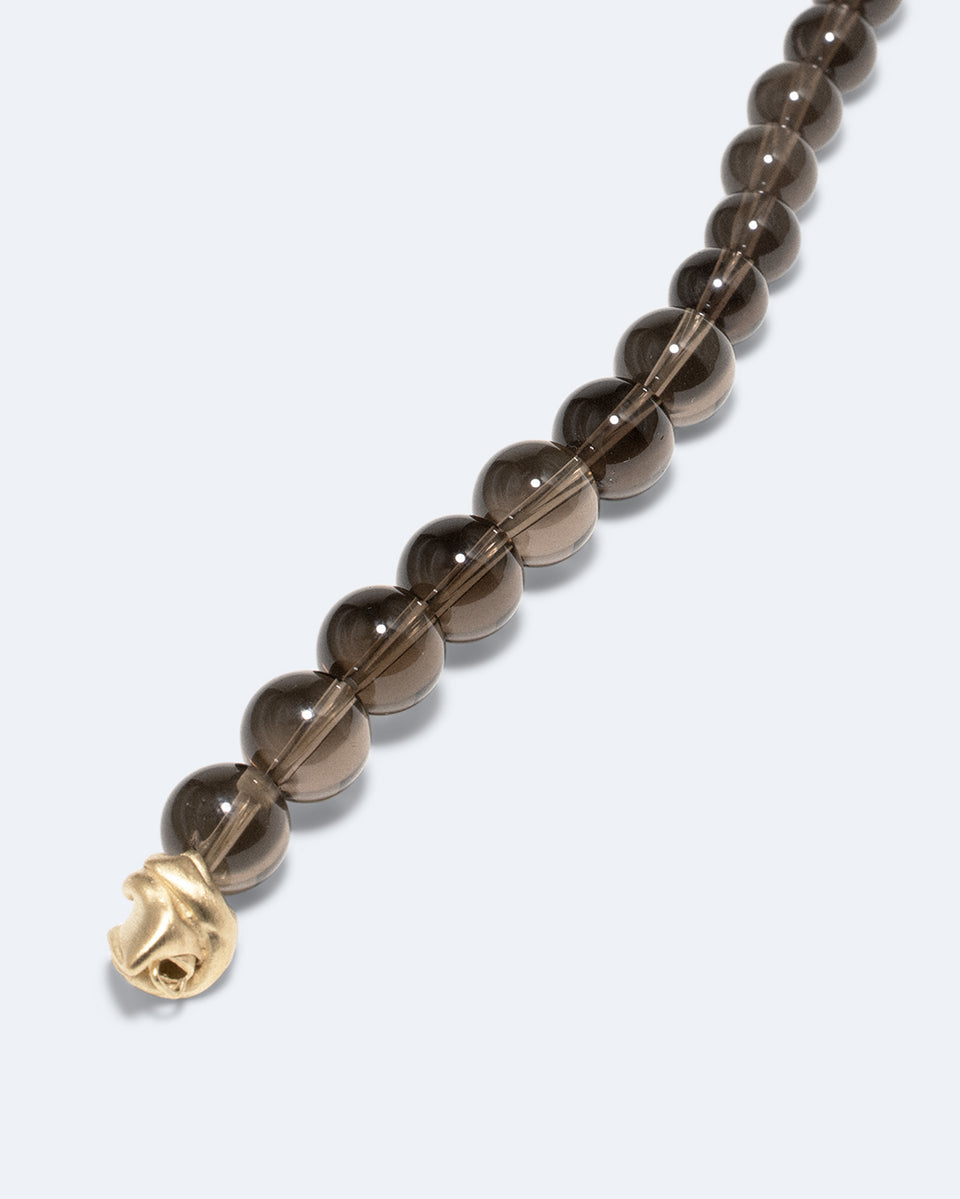 Tidelands - Smoky Quartz and Recycled Gold Vermeil Bracelet