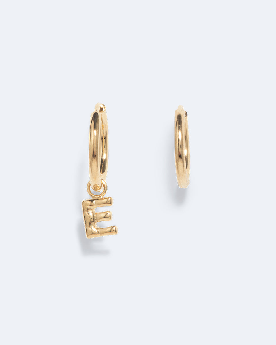 Classicworks™ E - Recycled Gold Vermeil Earrings
