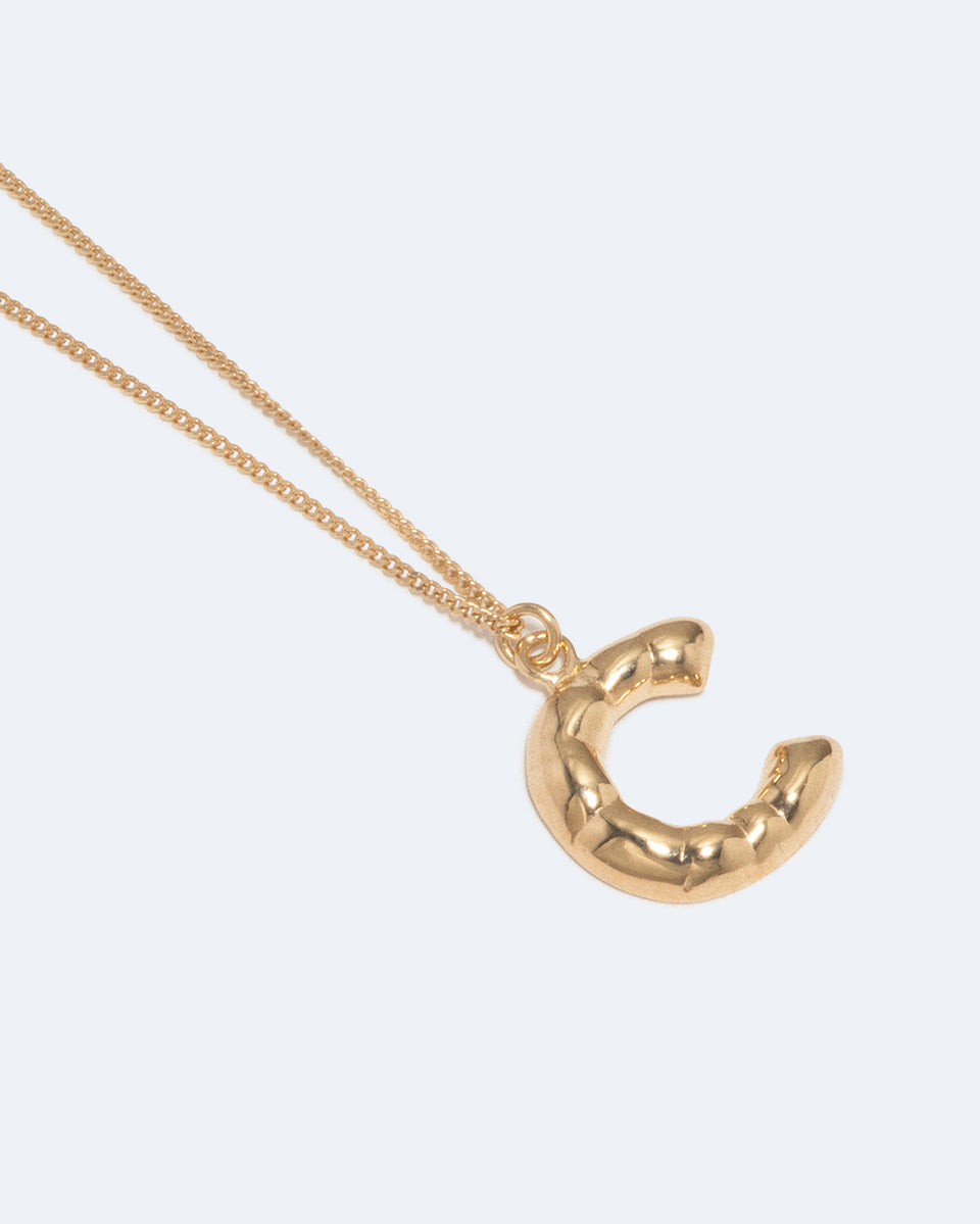 Classicworks™ C - Gold Plated Necklace