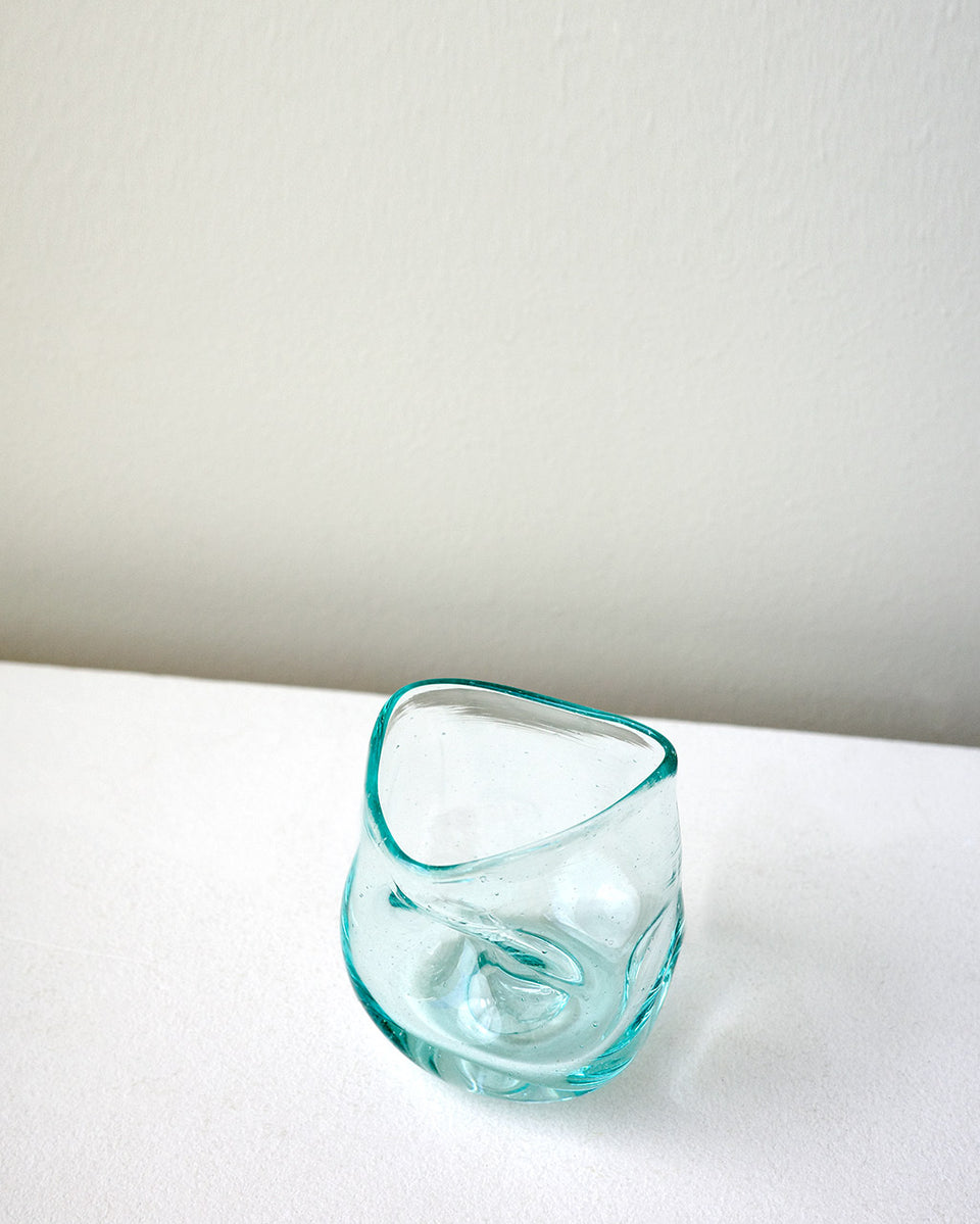 Thaw - Recycled Glass Short Tumbler in Clear
