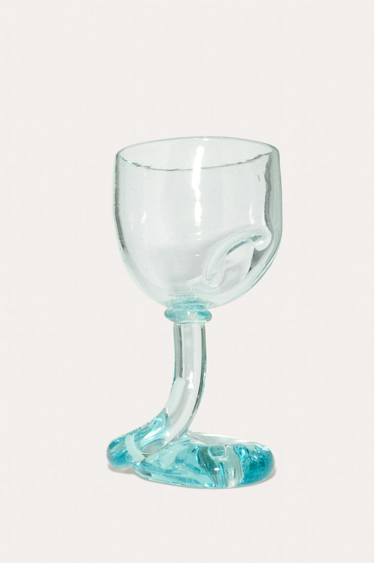 Thaw - Set of 2 Recycled Wine Glass in Clear