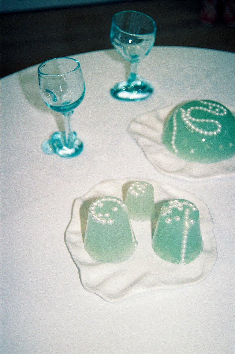 Thaw - Set of 2 Recycled Wine Glass in Purple