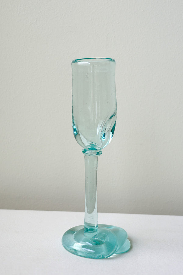 Thaw - Recycled Flute Glass in Clear