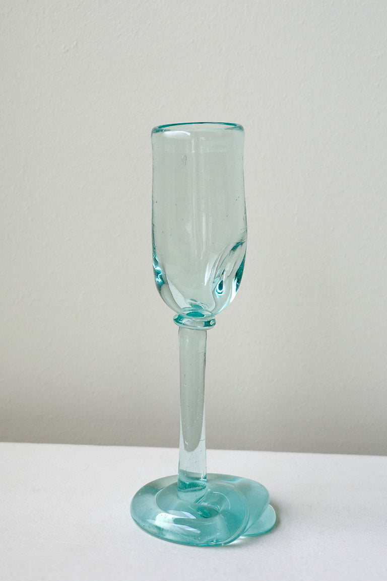Thaw - Recycled Flute Glass in Clear