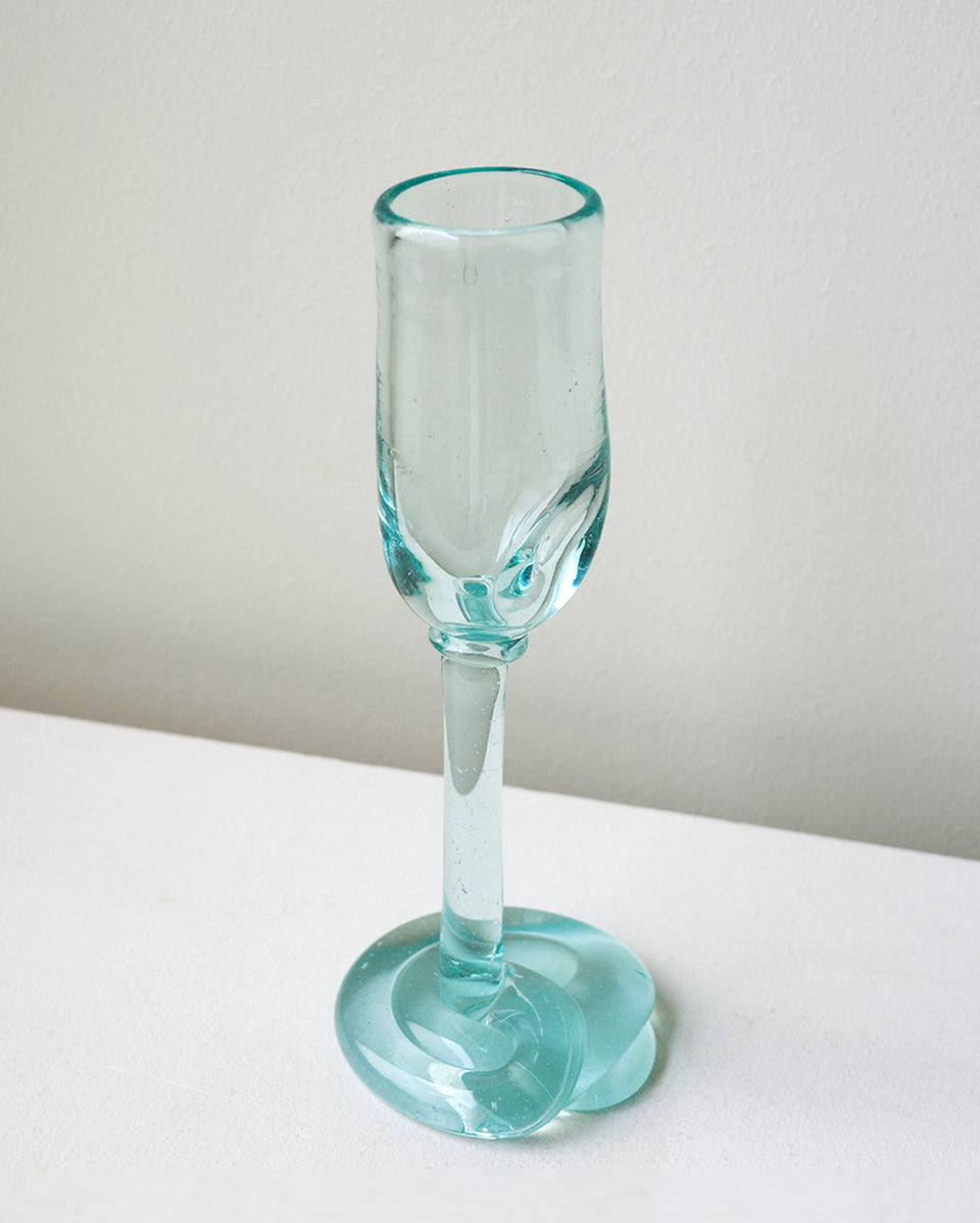 Thaw - Recycled Flute Glass in Clear