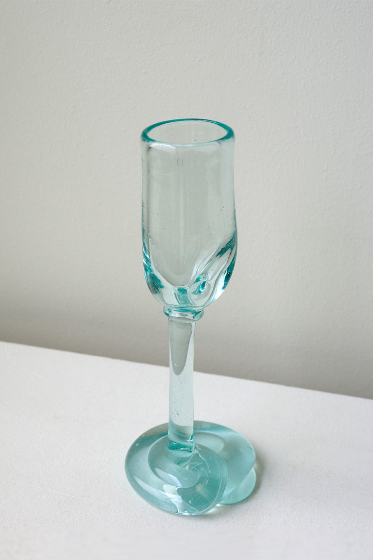 Thaw - Recycled Flute Glass in Clear