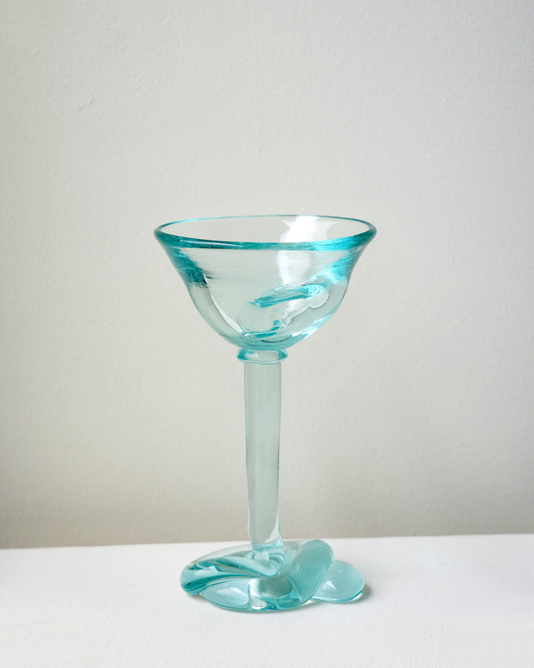 Thaw - Recycled Martini Glass in Clear