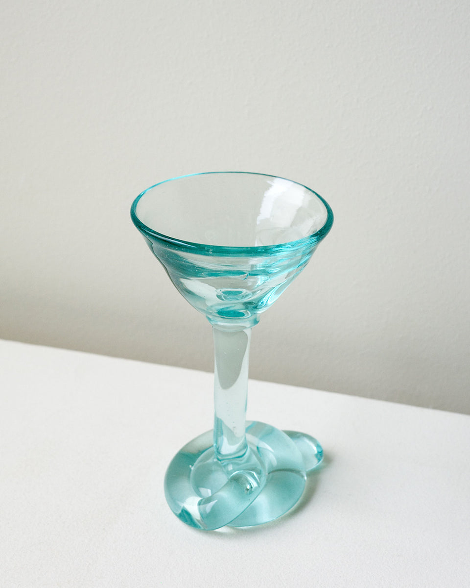 Thaw - Recycled Martini Glass in Clear