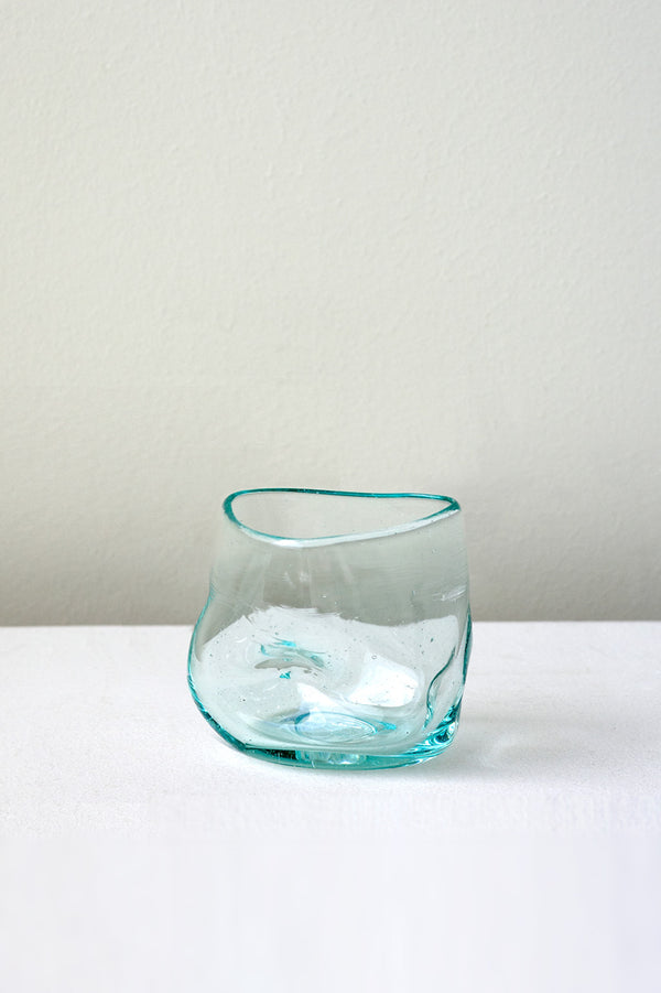 Thaw - Recycled Glass Short Tumbler in Clear