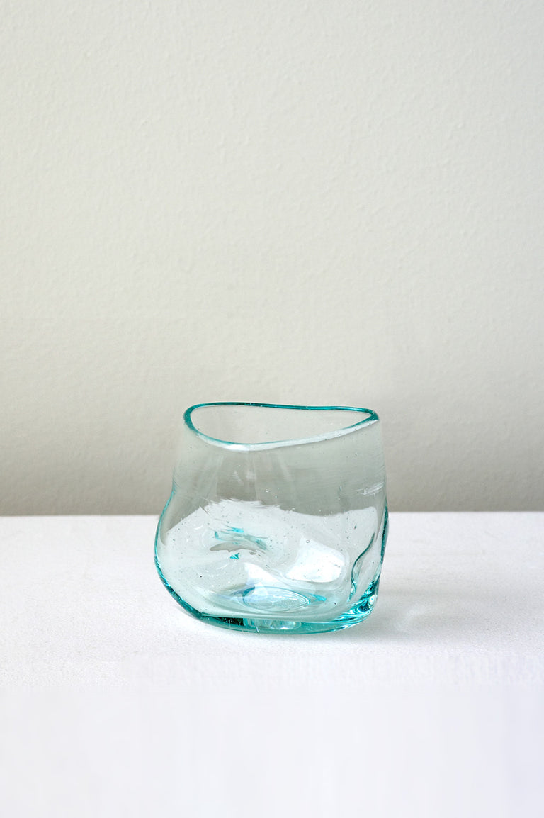 Thaw - Recycled Glass Short Tumbler in Clear