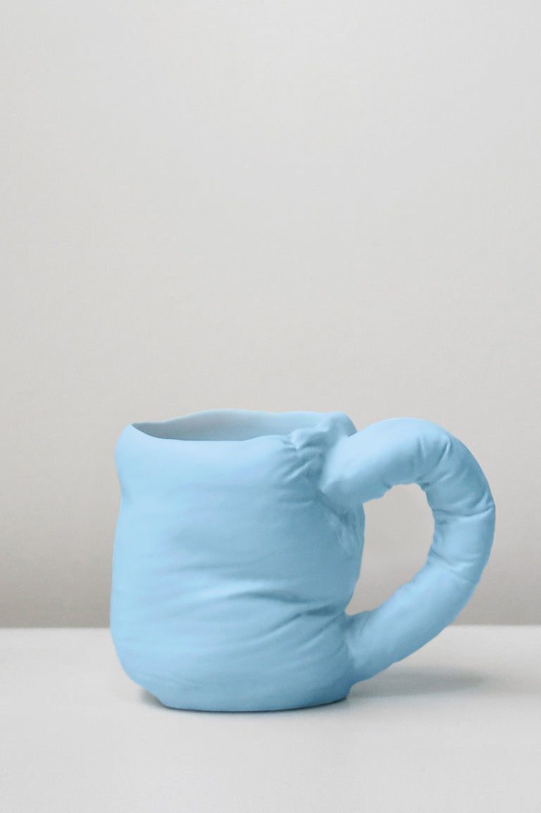 Unrealised Potential - Mug in Matte Blue