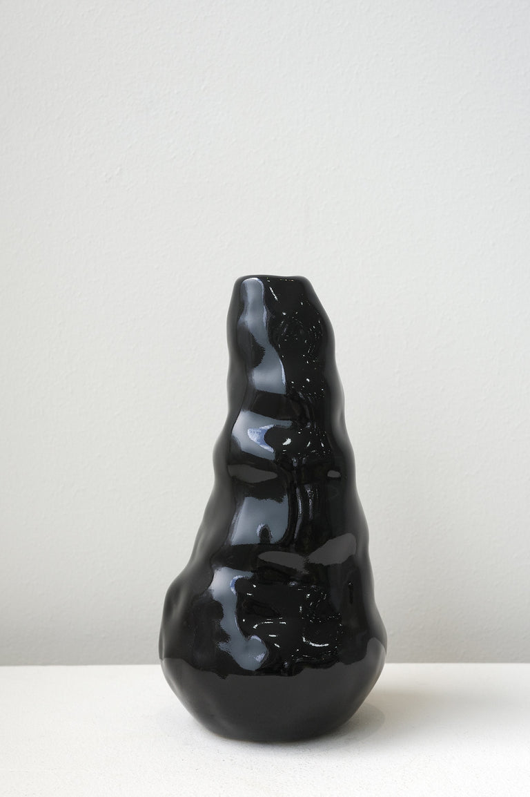 The Rise and Decline of Patriarchal Systems - Medium Vessel in Gloss Black