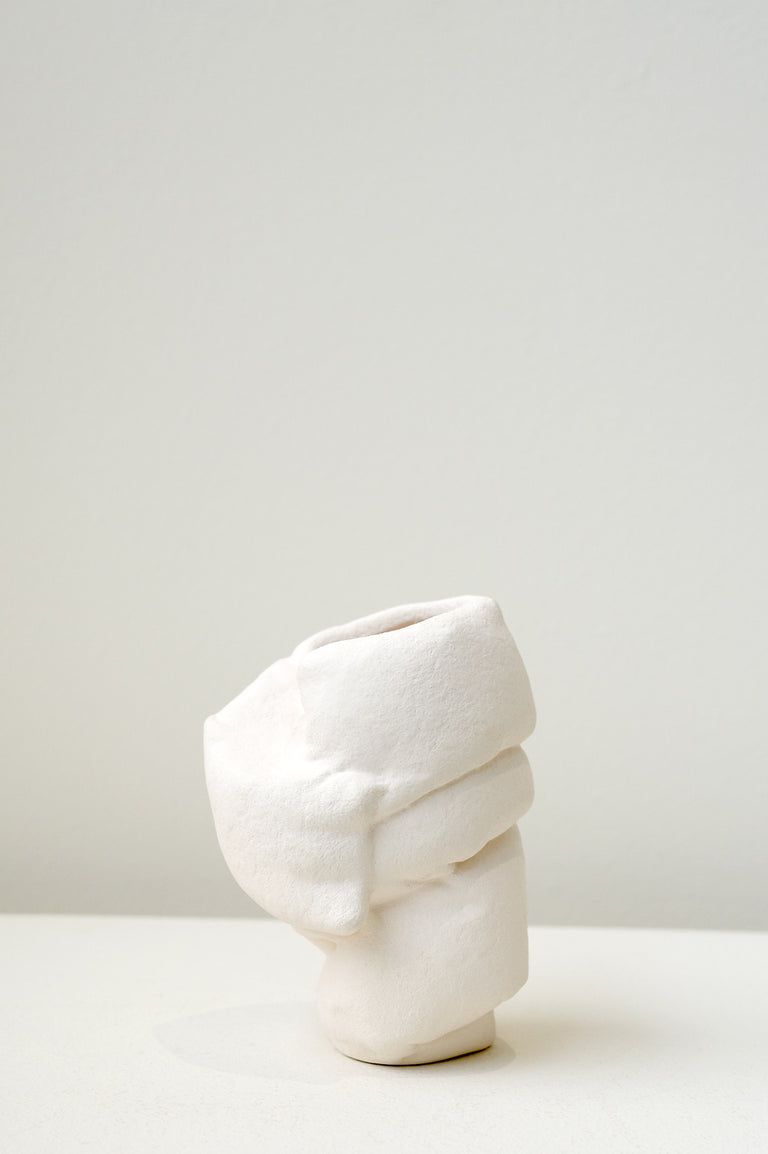 Well Wrapped - Small Vase in Texture Beige