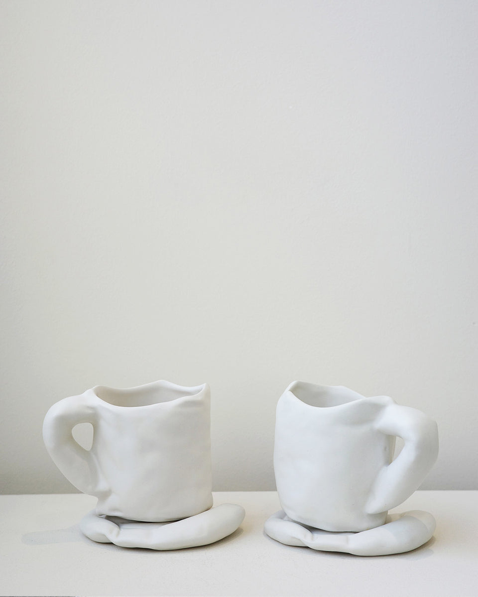 Stand Back! This Mug is Deflating - Mug in Matte White