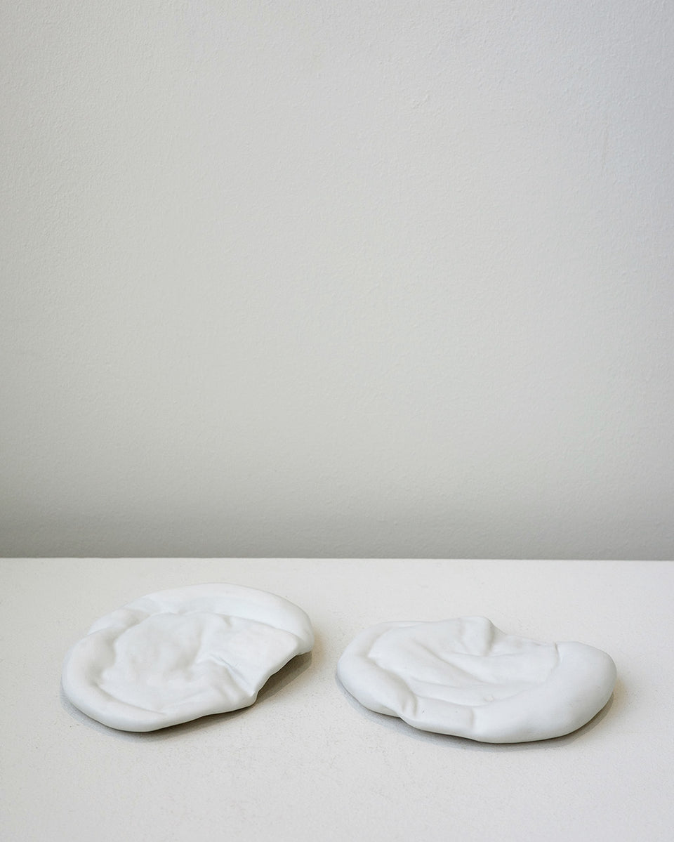 Stand Back! This Coaster is Deflating - Set of 2 Coasters in Matte White