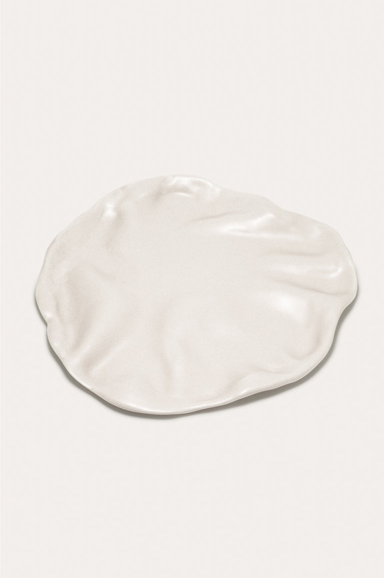 The Perfect Plate to Confound an In‐Law - Large Plate in Matte White