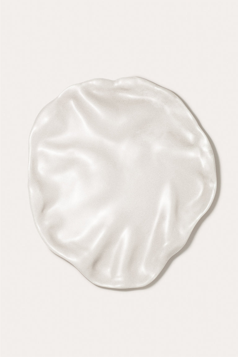The Perfect Plate to Confound an In‐Law - Large Plate in Matte White