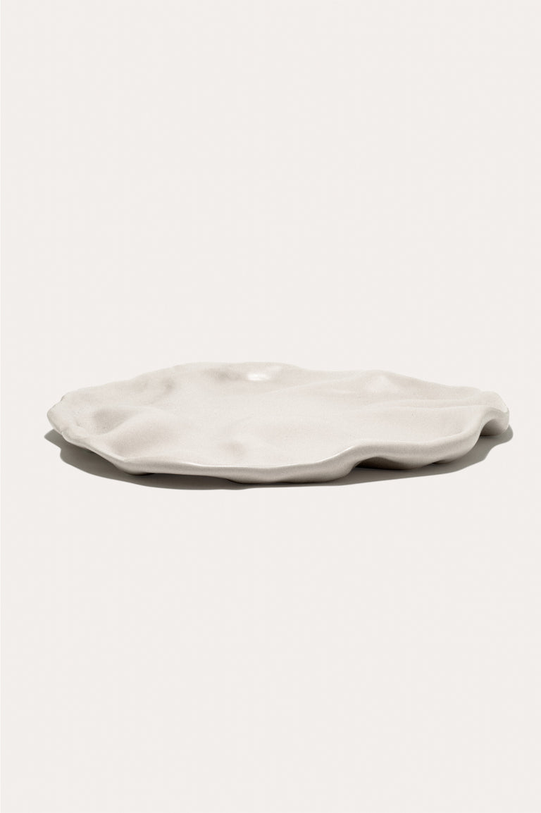 The Perfect Plate to Confound an In‐Law - Large Plate in Matte White