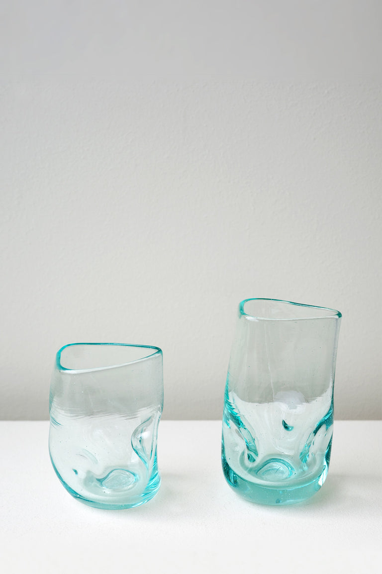 Thaw - Recycled Glass Tumbler in Clear