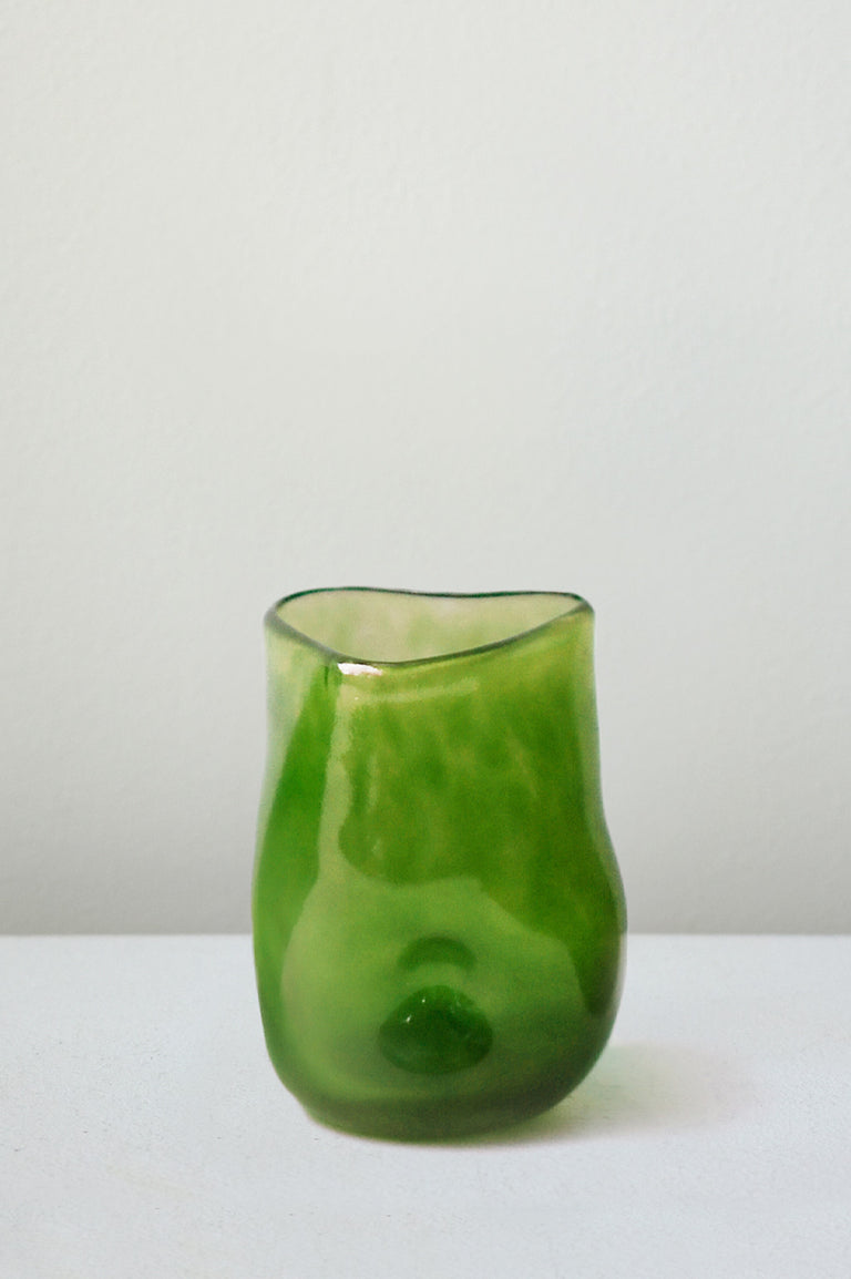 Thaw - Recycled Glass Tumbler in Leaf Green