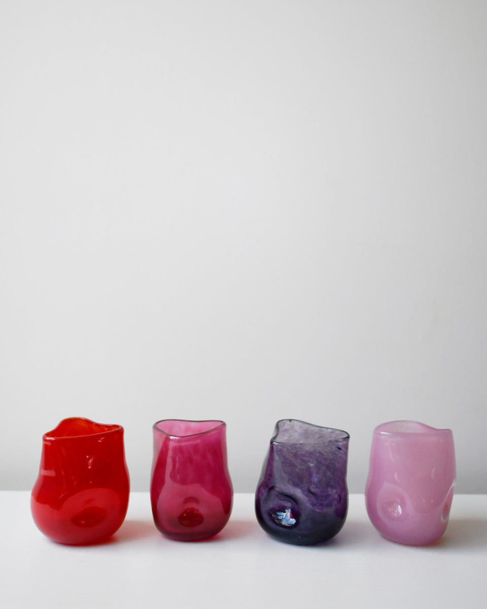 Thaw - Recycled Glass Tumbler in Pink