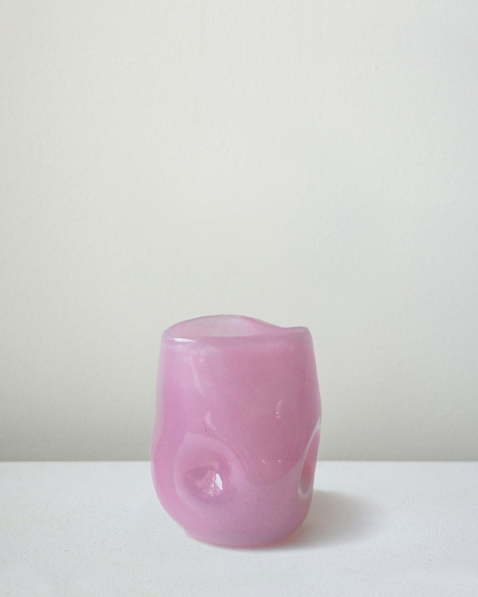 Thaw - Recycled Glass Tumbler in Pink