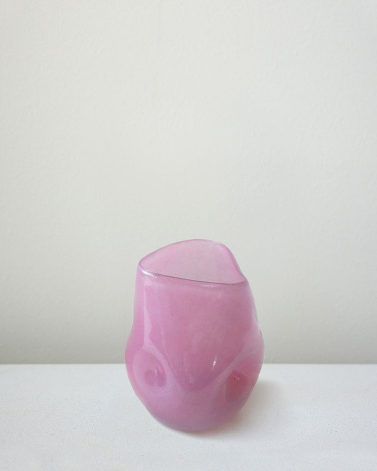 Thaw - Recycled Glass Tumbler in Pink