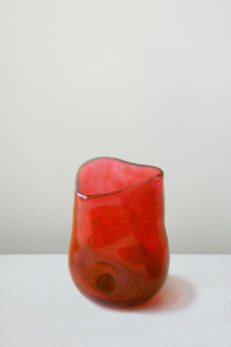 Thaw - Recycled Glass Tumbler in Red