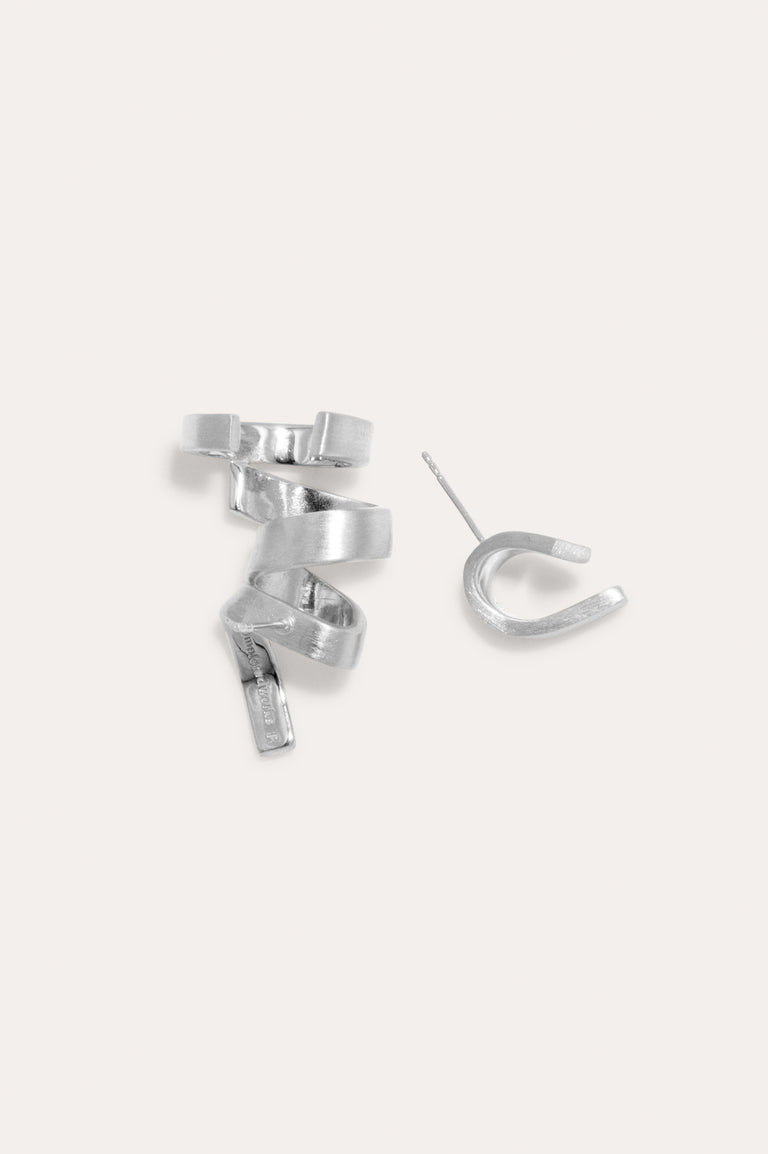 Jelly - Recycled Silver Earrings