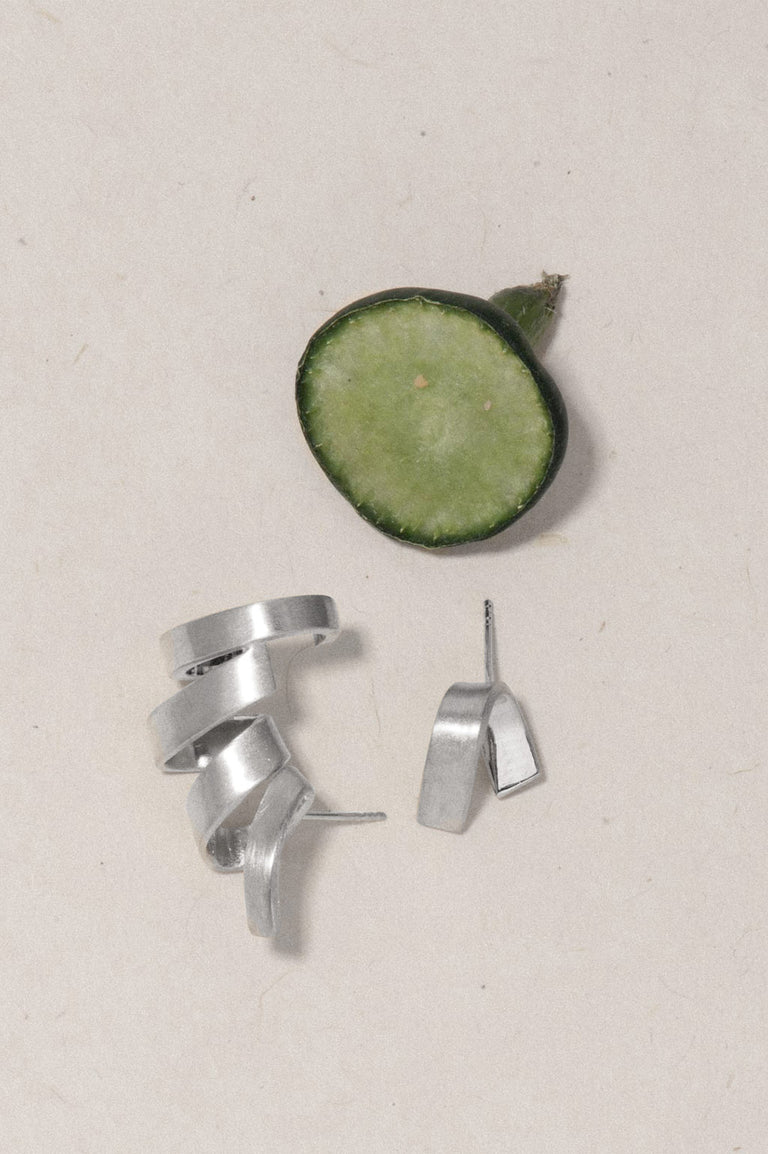 Jelly - Recycled Silver Earrings