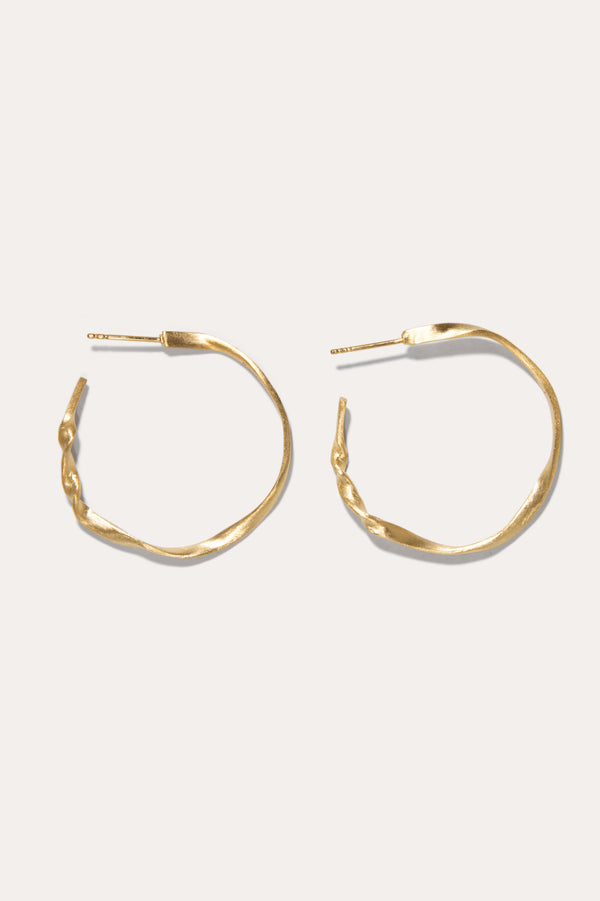 The Tenderest Thing - Recycled Gold Vermeil Earrings