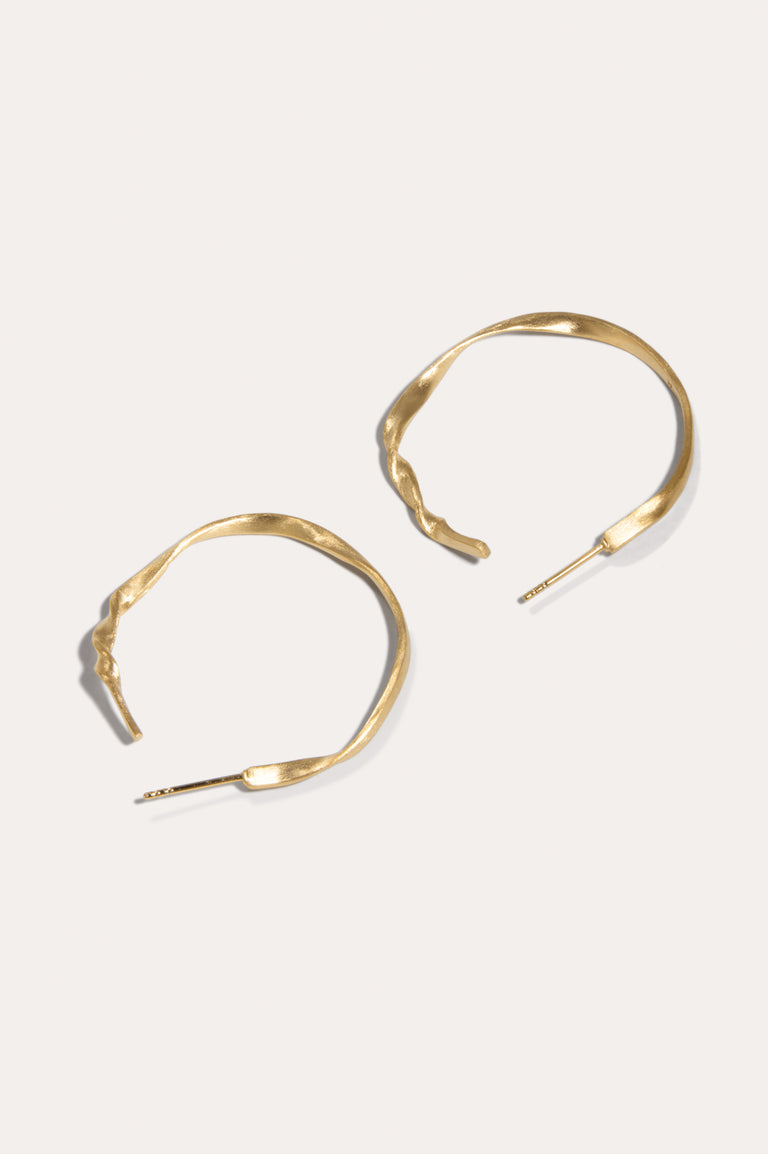 The Tenderest Thing - Recycled Gold Vermeil Earrings