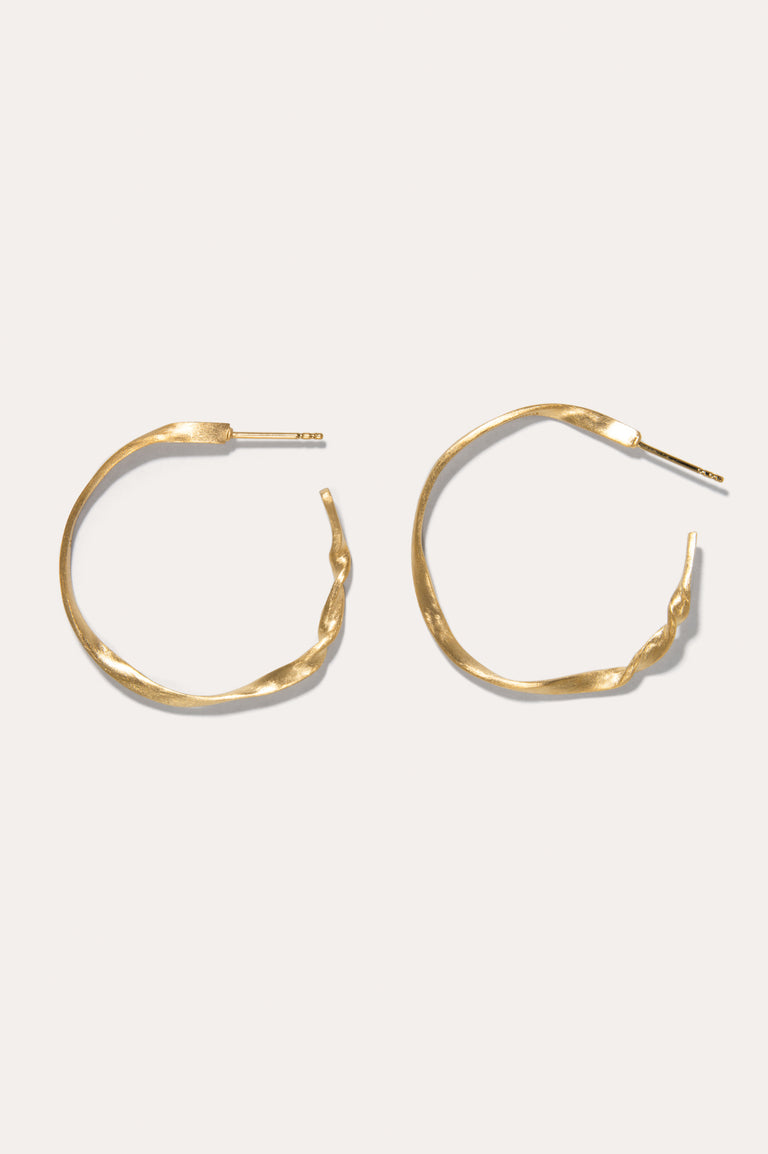 The Tenderest Thing - Recycled Gold Vermeil Earrings