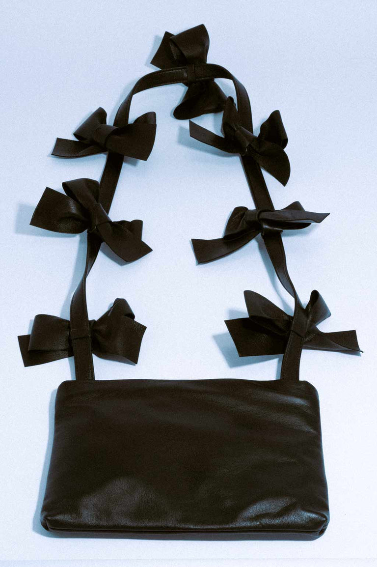 Flurry - Black Crossbody Shoulder Bag