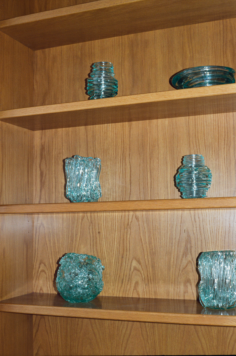 B157 - Recycled Glass Medium Vase in Clear