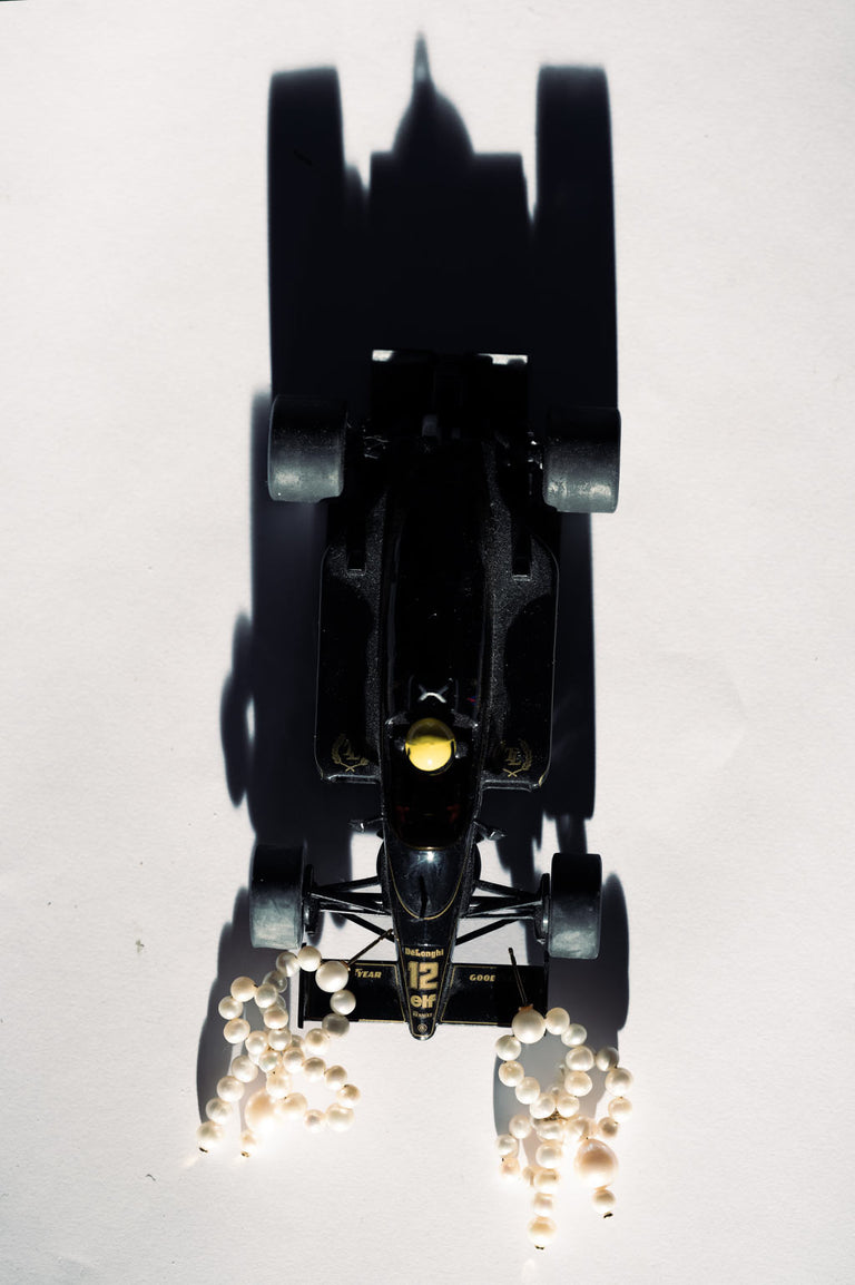 P225 - Pearl and Recycled Gold Vermeil Earrings