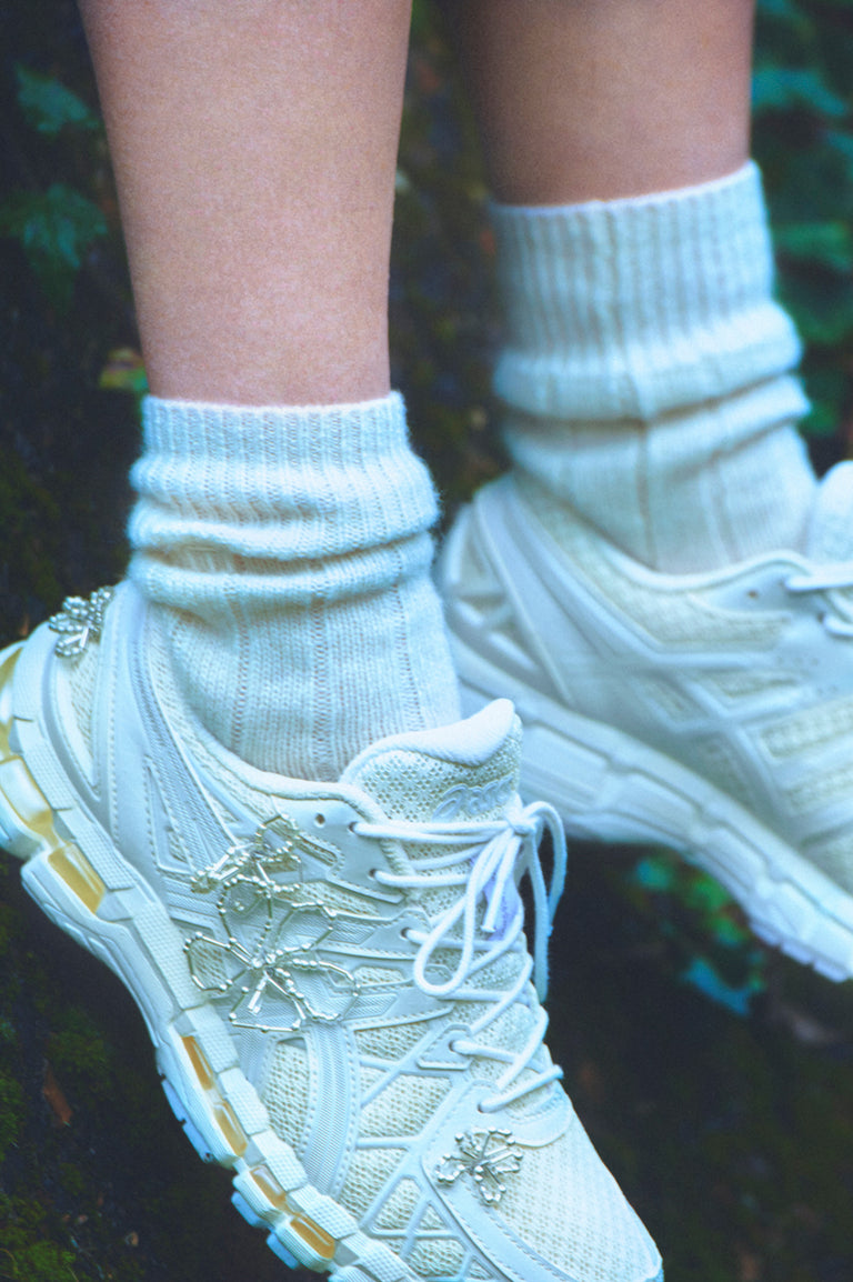 Completedworks for ASICS - GEL KAYANO™ 20 White Flower Sneakers