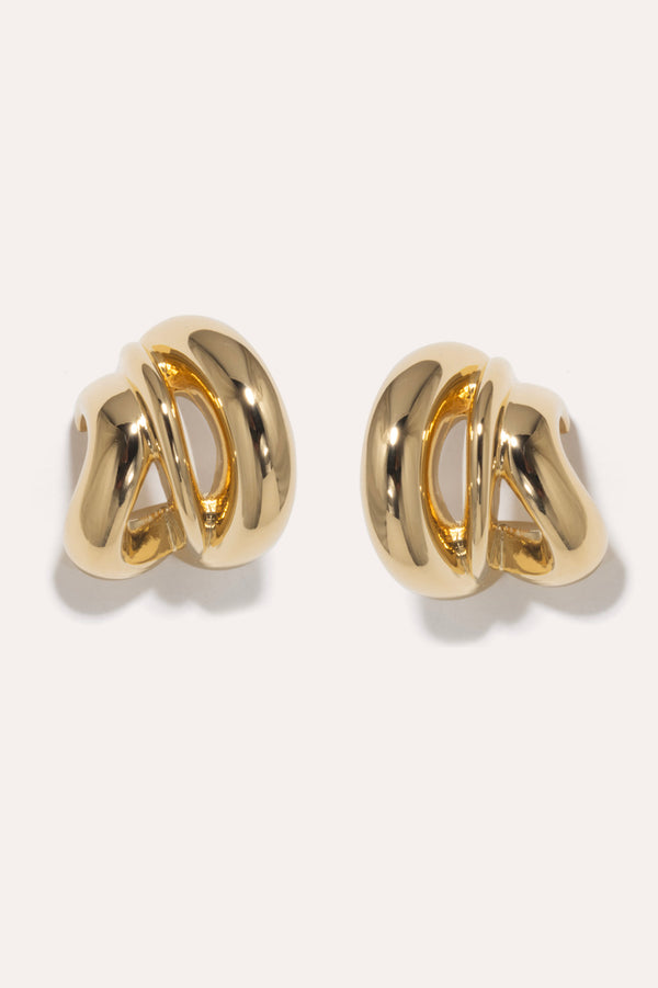 Dollop - Recycled Gold Vermeil Earrings