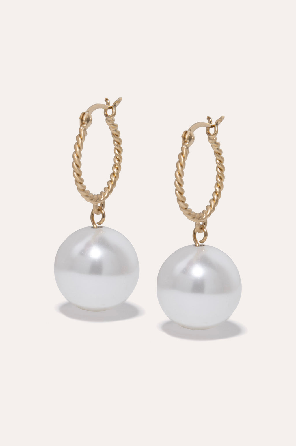 Granny Smith - Shell Pearl and Gold Vermeil Earrings | Completedworks
