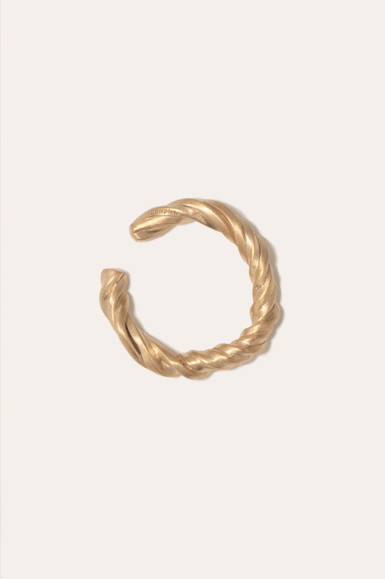 Deep State - Gold Vermeil Ear Cuff