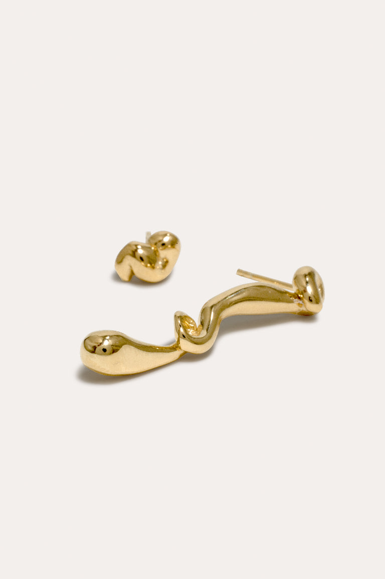 Treacle - Recycled Gold Vermeil Earrings