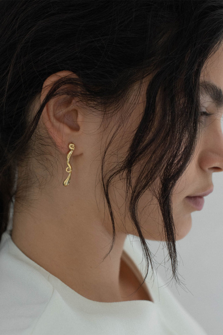 Treacle - Recycled Gold Vermeil Earrings