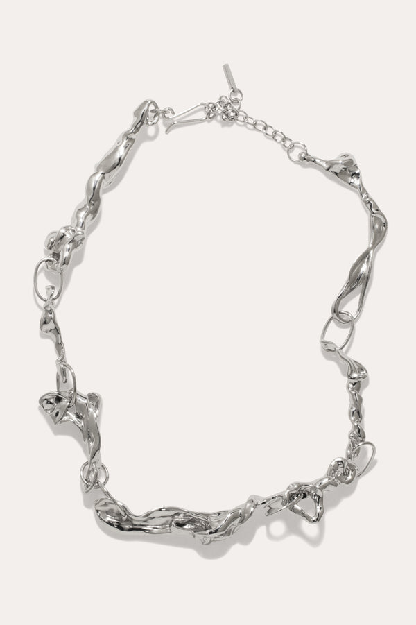 Treacle - Rhodium Plated Necklace