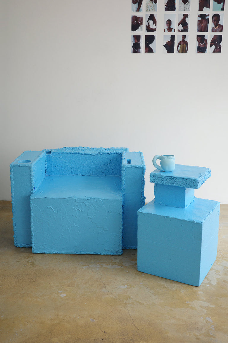 Blue Armchair