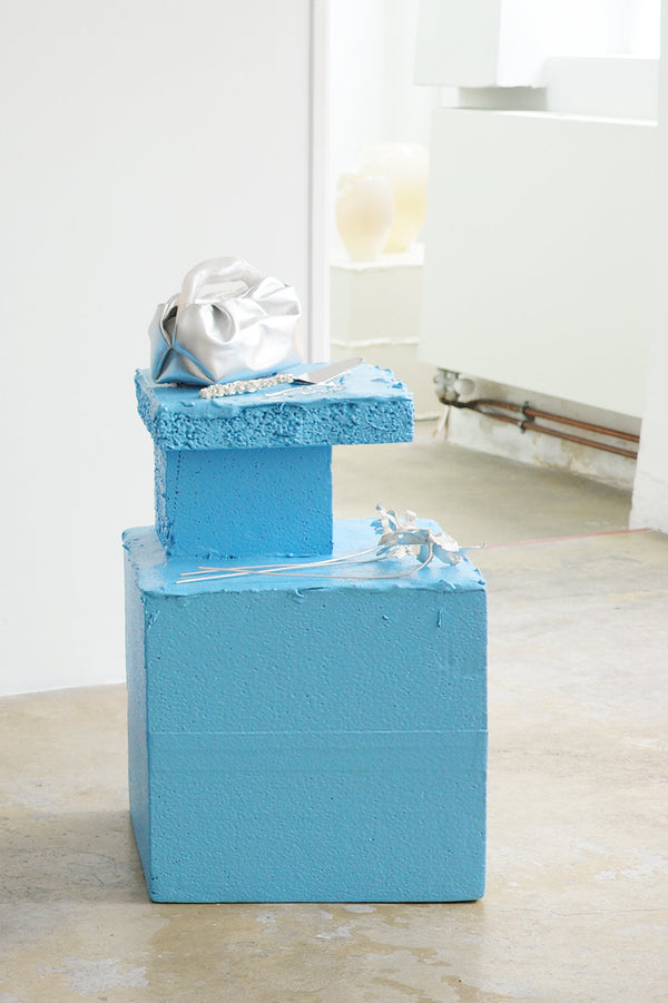 Blue Side Table
