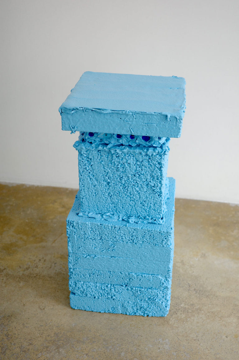 Blue Small Plinth