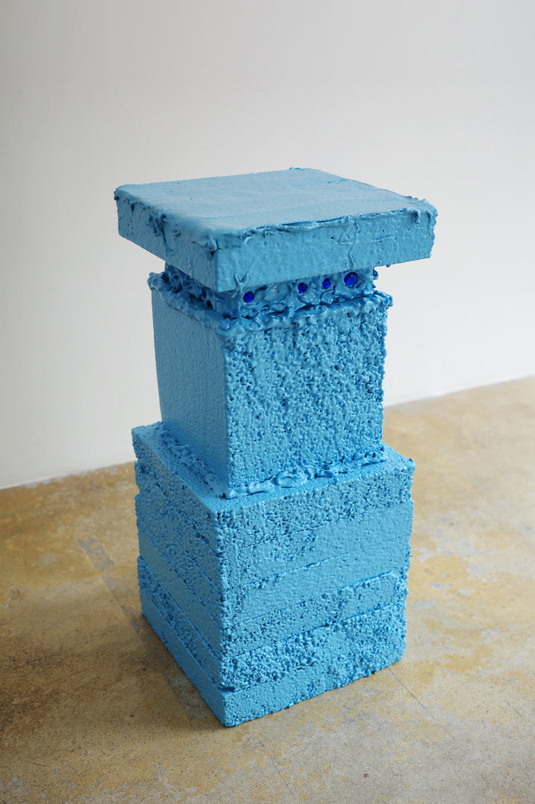 Blue Small Plinth