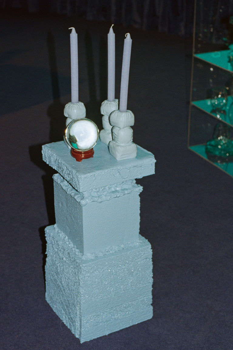 Blue Small Plinth